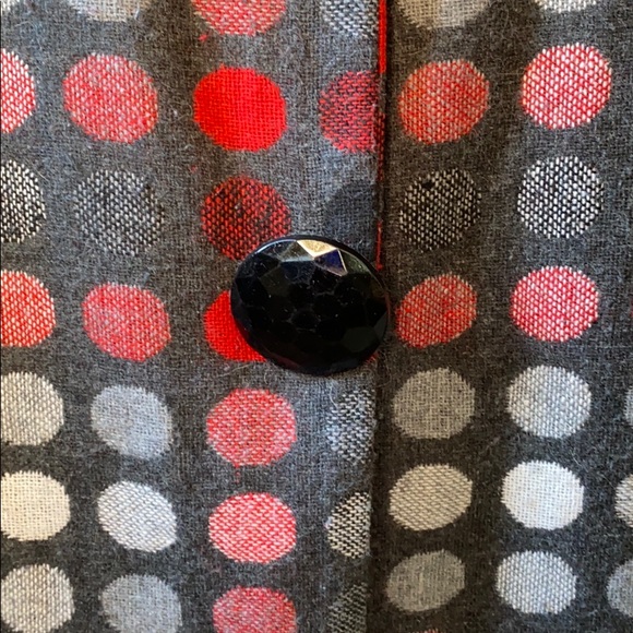 Blu Polka Dot petty coat sz 12 girls - Picture 3 of 11